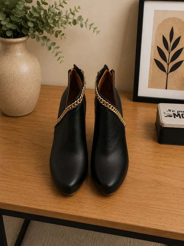 hakken schoenen 🌹40🌹zwart en goud – photo 3